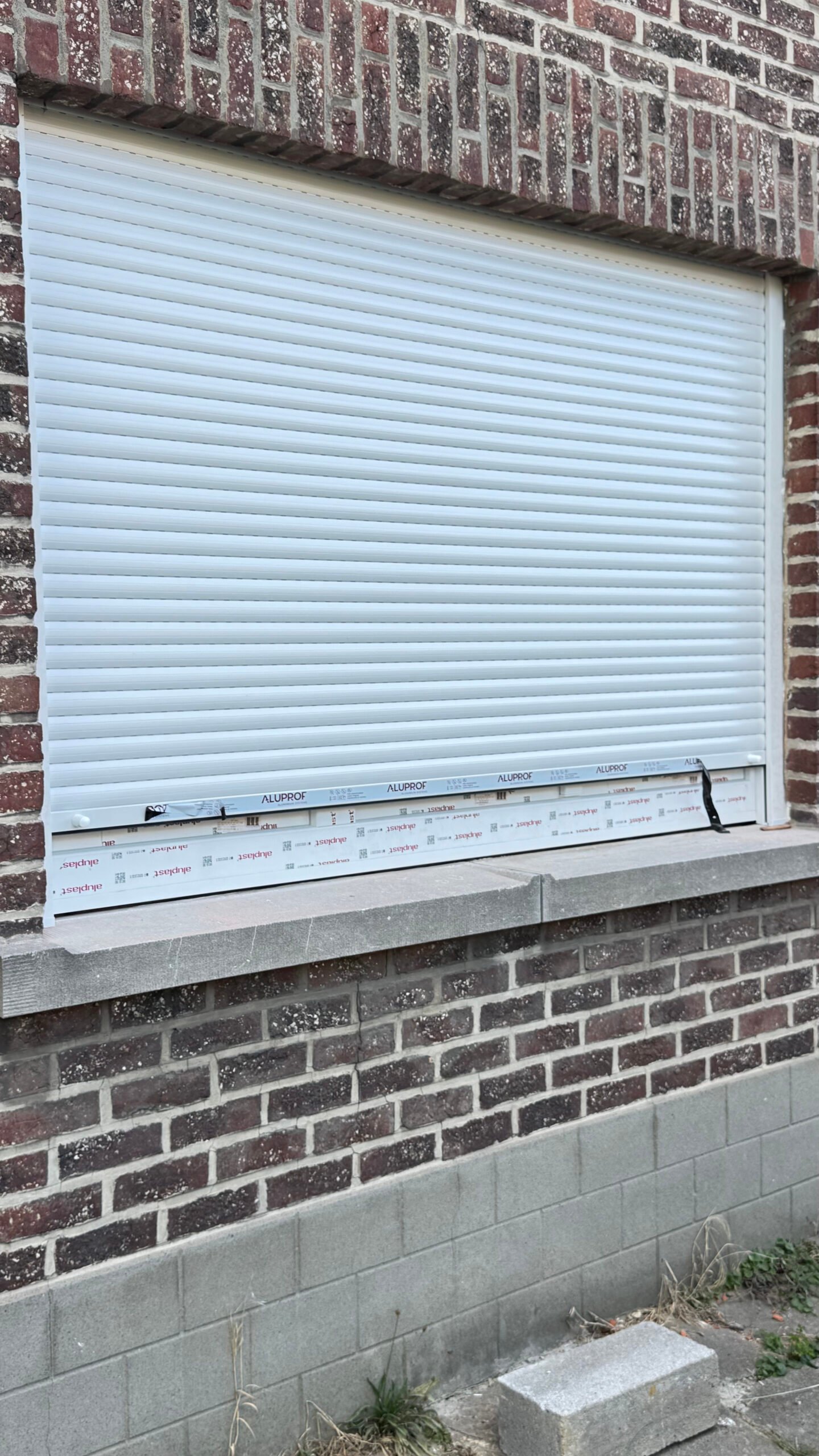 Chassis et store electrique apres renovation - Tervuren